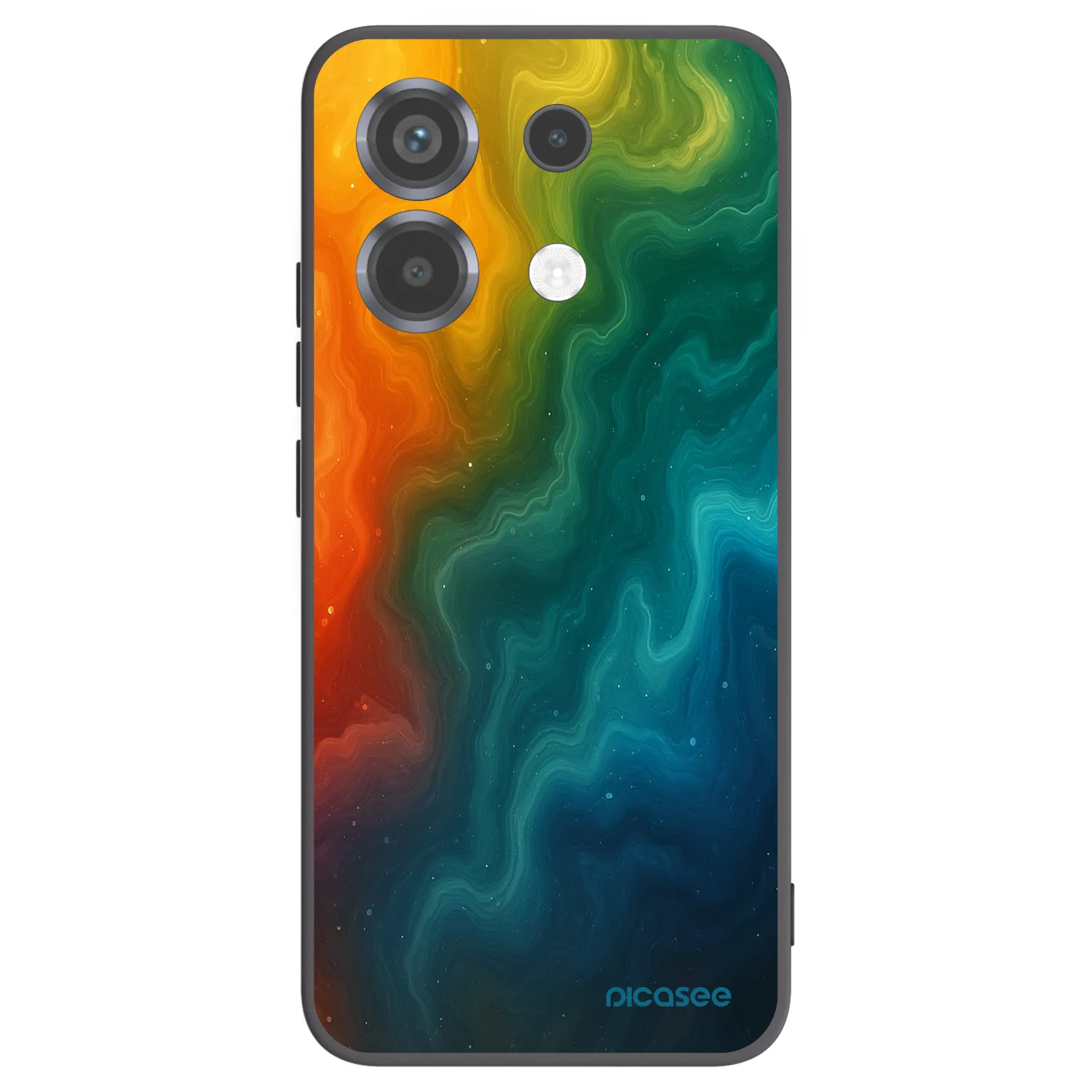 Picasee fekete szilikon tok az alábbi mobiltelefonokra Xiaomi Poco X6 - Solar