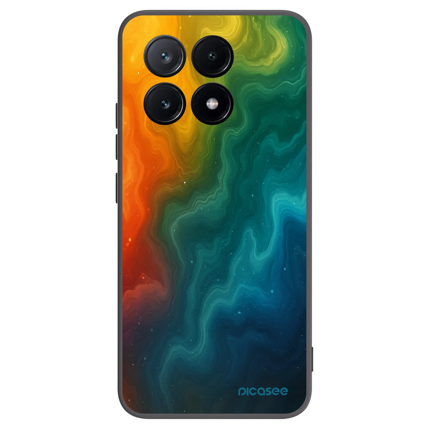 Picasee fekete szilikon tok az alábbi mobiltelefonokra Xiaomi Poco X6 Pro - Solar