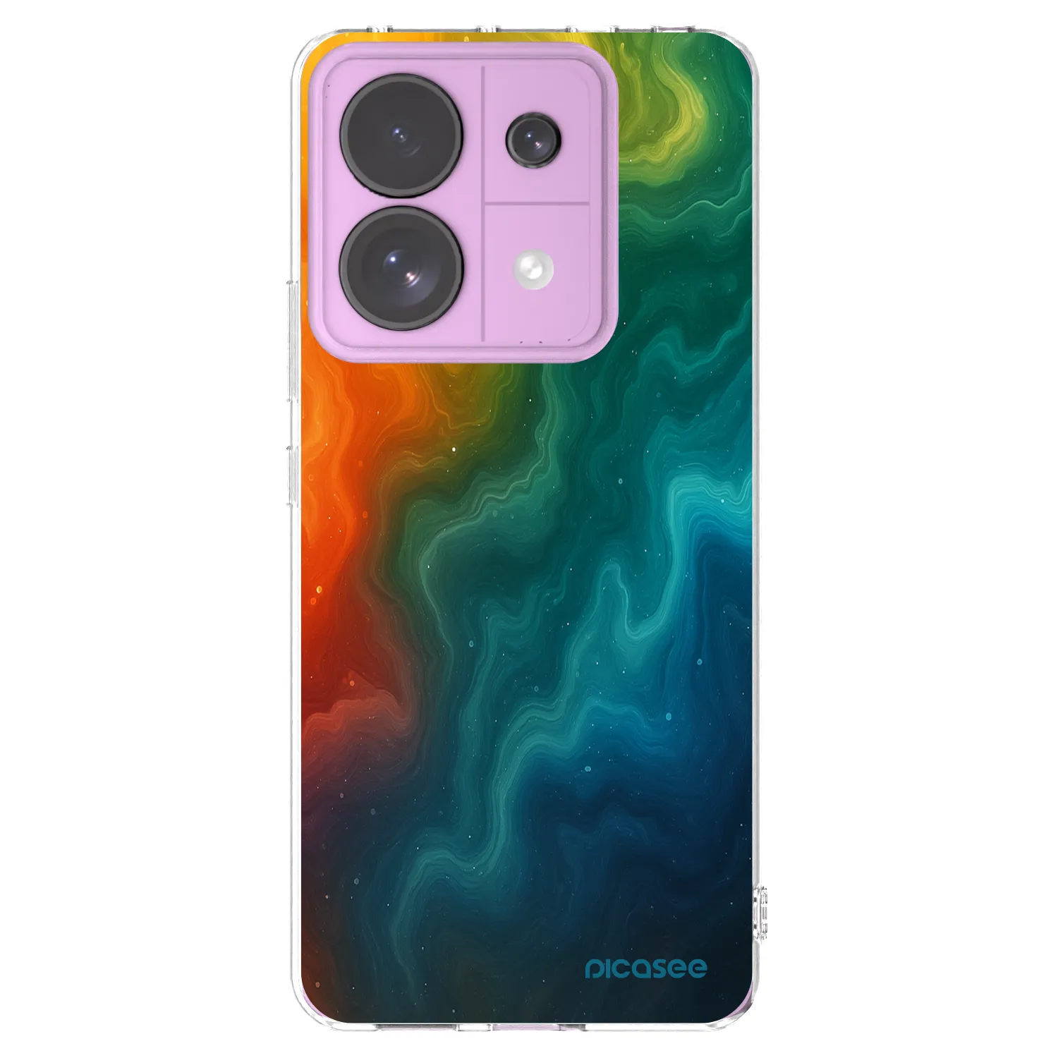 Picasee átlátszó szilikon tok az alábbi mobiltelefonokra Xiaomi Redmi Note 13 Pro 5G - Solar