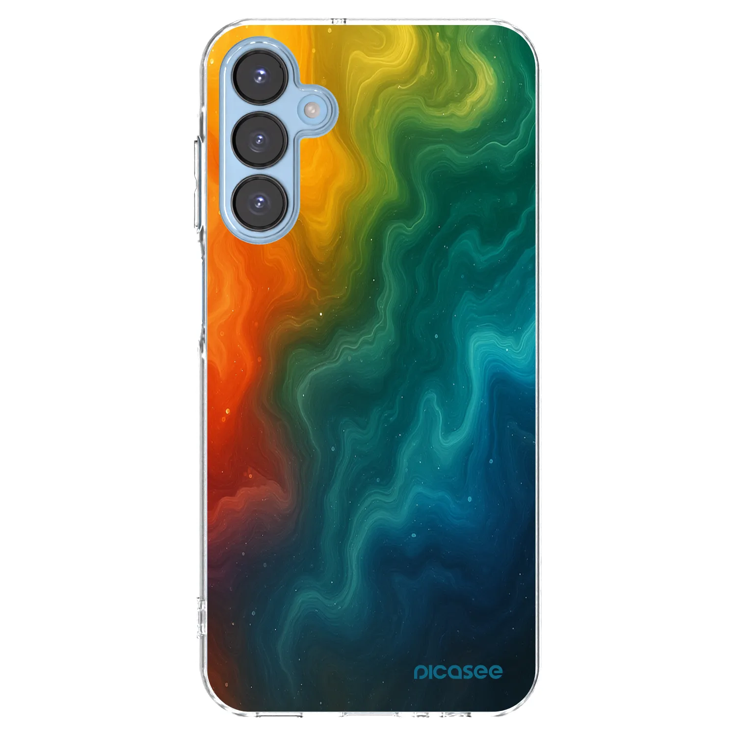 Picasee átlátszó szilikon tok az alábbi mobiltelefonokra Samsung Galaxy A15 A156B 5G - Solar