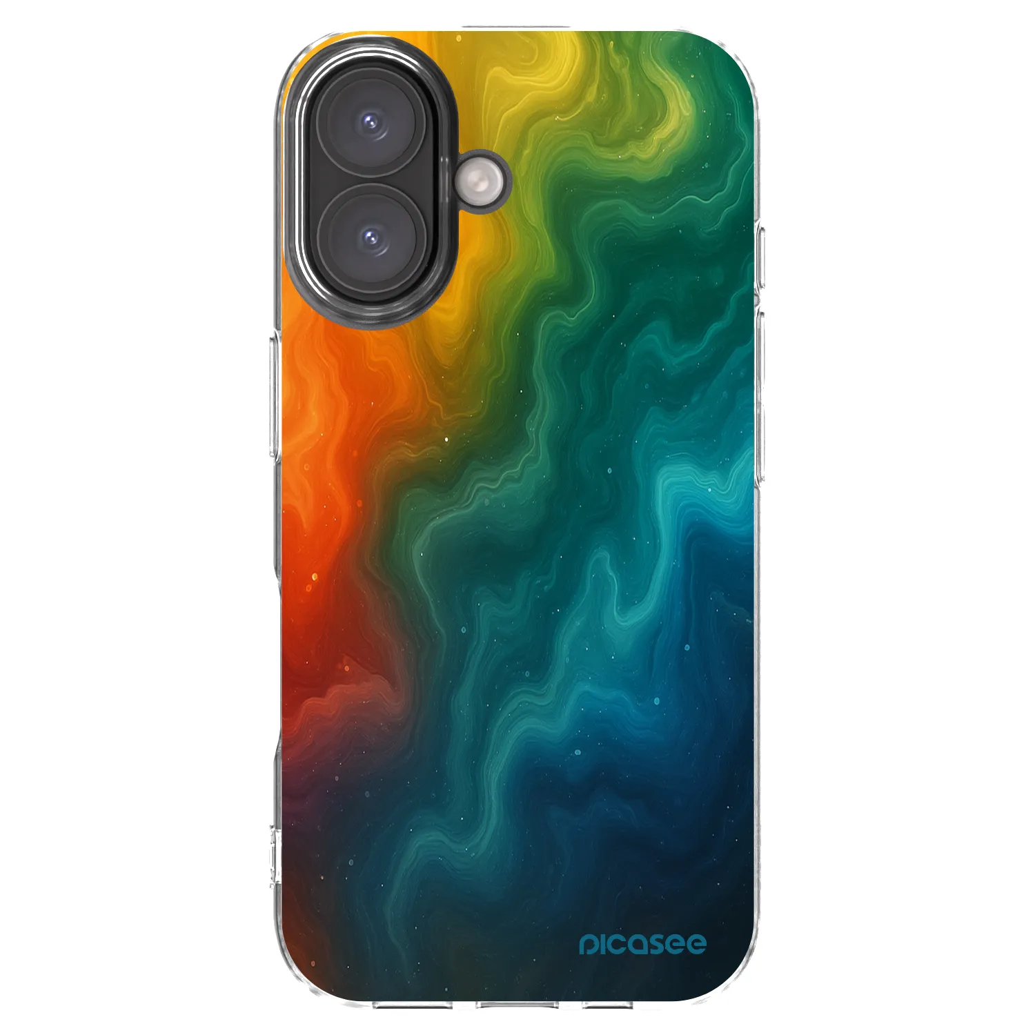 Picasee átlátszó szilikon tok az alábbi mobiltelefonokra Apple iPhone 16 - Solar