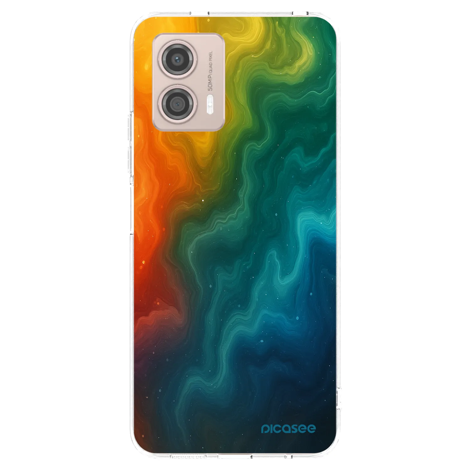 Picasee átlátszó szilikon tok az alábbi mobiltelefonokra Motorola Moto G53 5G - Solar