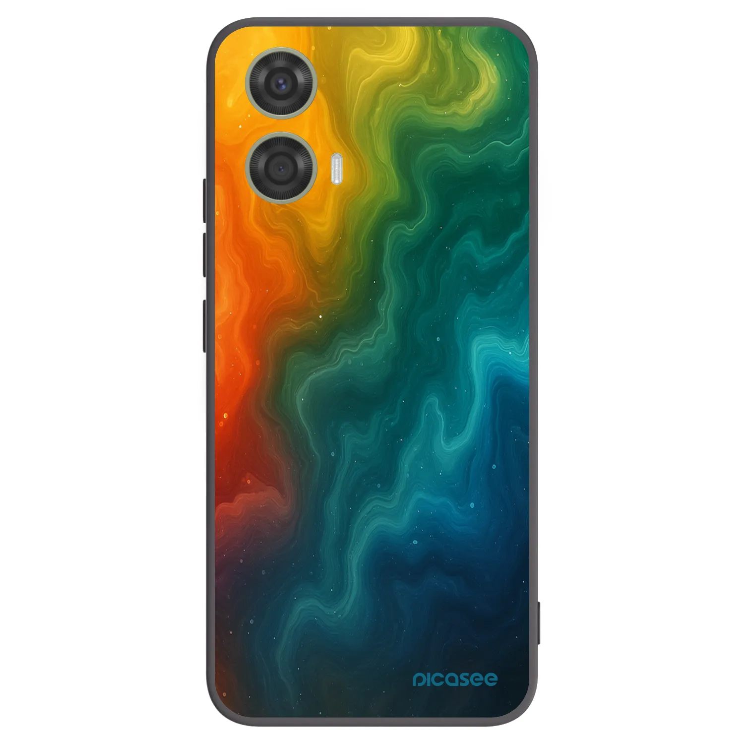 Picasee fekete szilikon tok az alábbi mobiltelefonokra Motorola Moto G24 - Solar