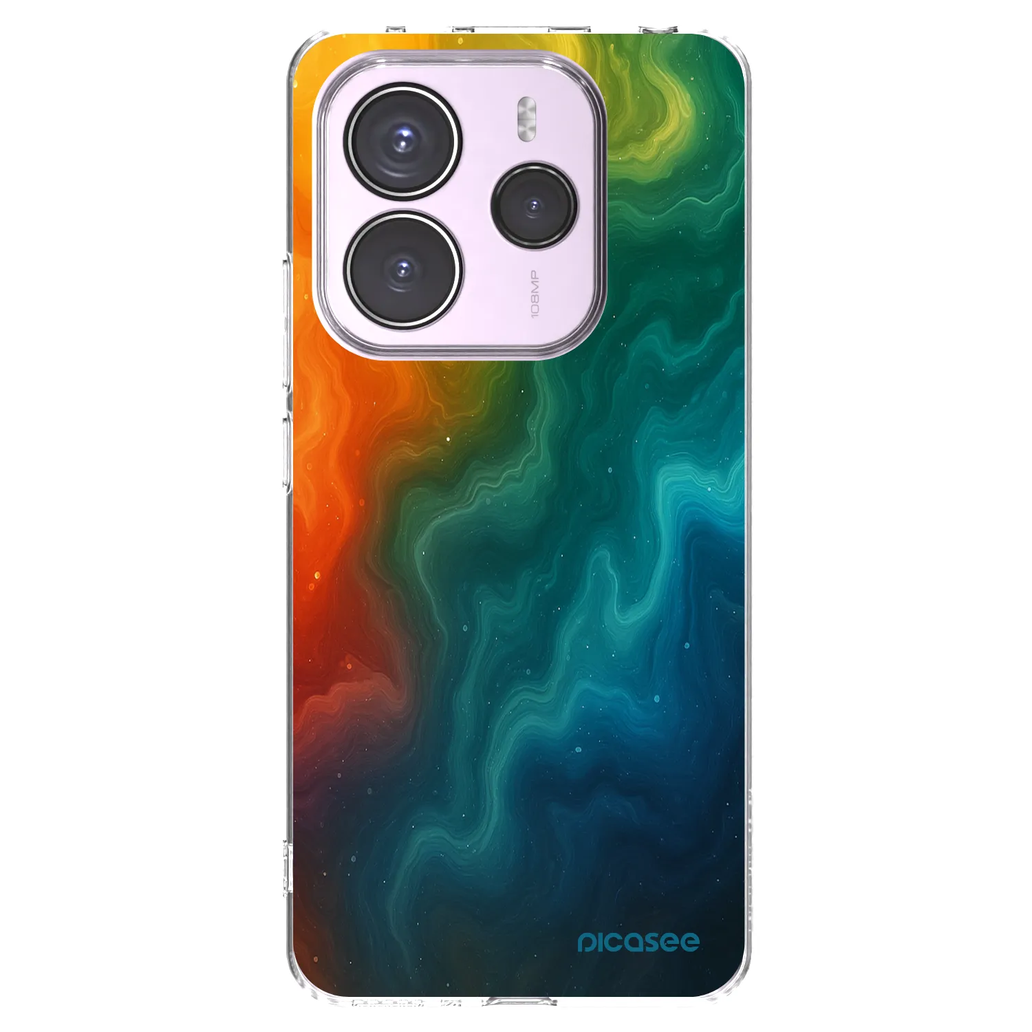 Picasee átlátszó szilikon tok az alábbi mobiltelefonokra Xiaomi Redmi Note 14 5G - Solar