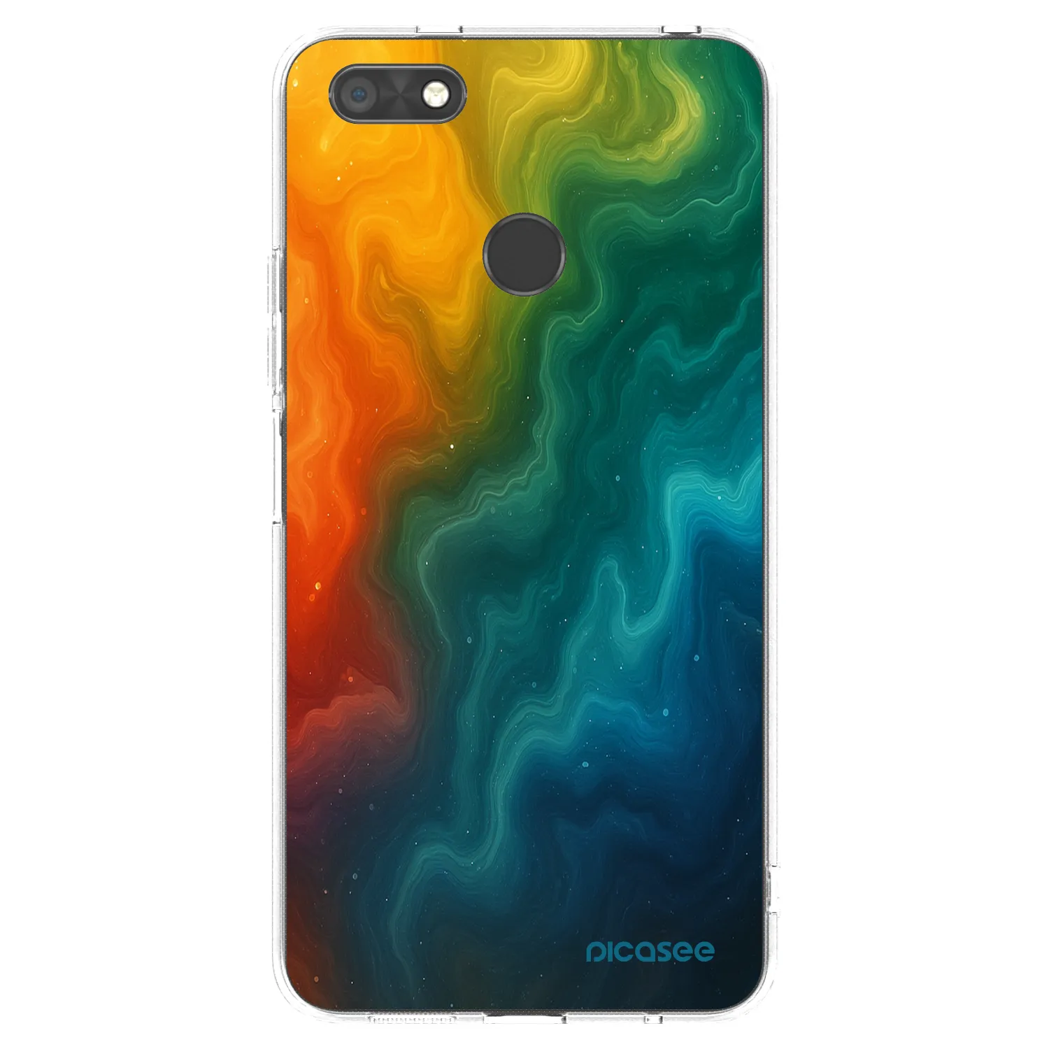 Picasee átlátszó szilikon tok az alábbi mobiltelefonokra Huawei P9 Lite Mini - Solar