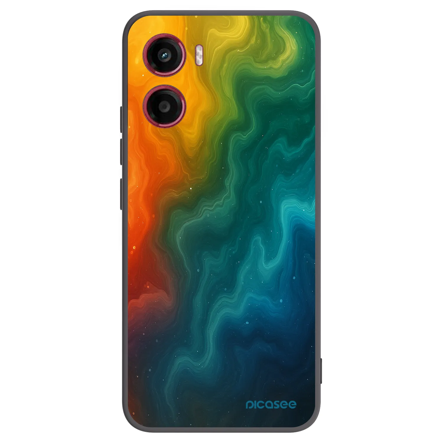 Picasee fekete szilikon tok az alábbi mobiltelefonokra Motorola Moto G05 - Solar