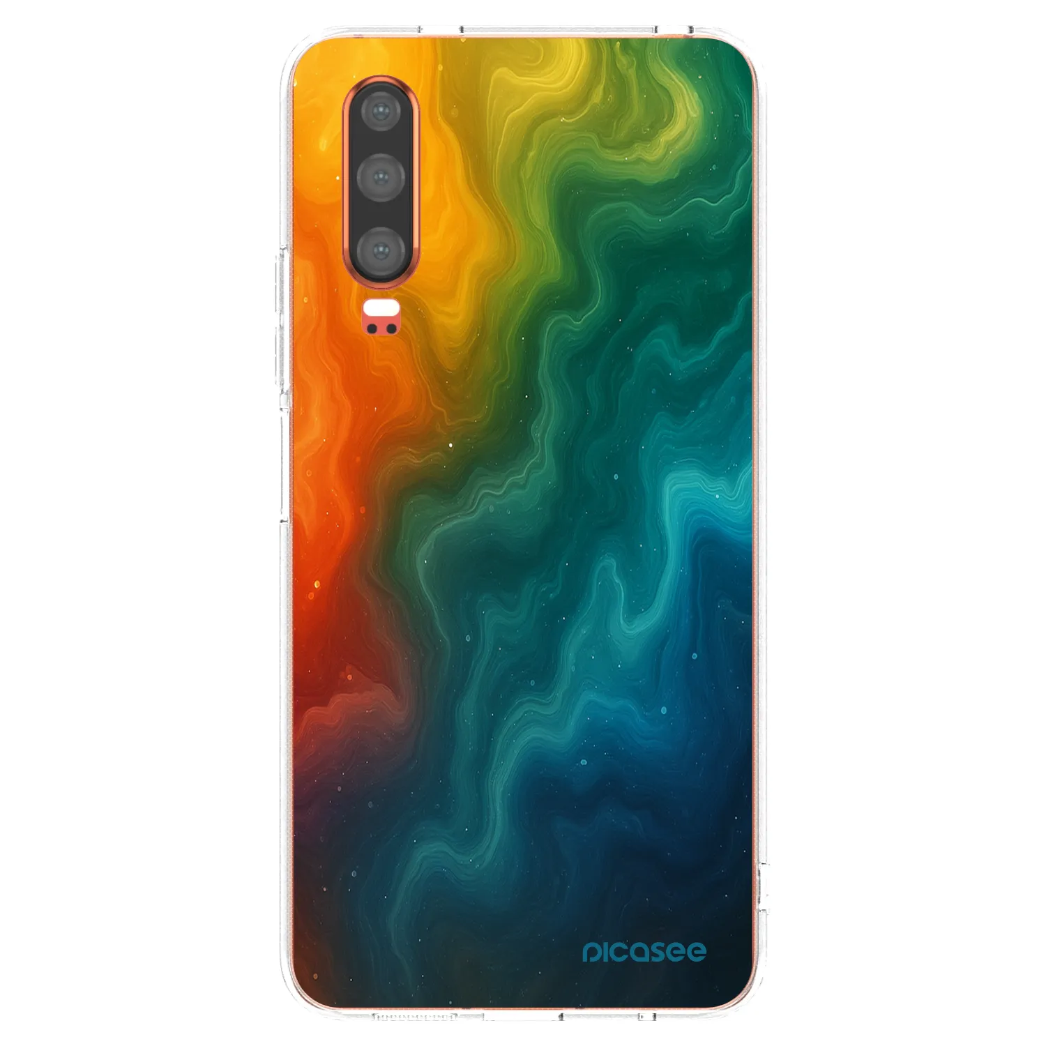 Picasee átlátszó szilikon tok az alábbi mobiltelefonokra Huawei P30 - Solar
