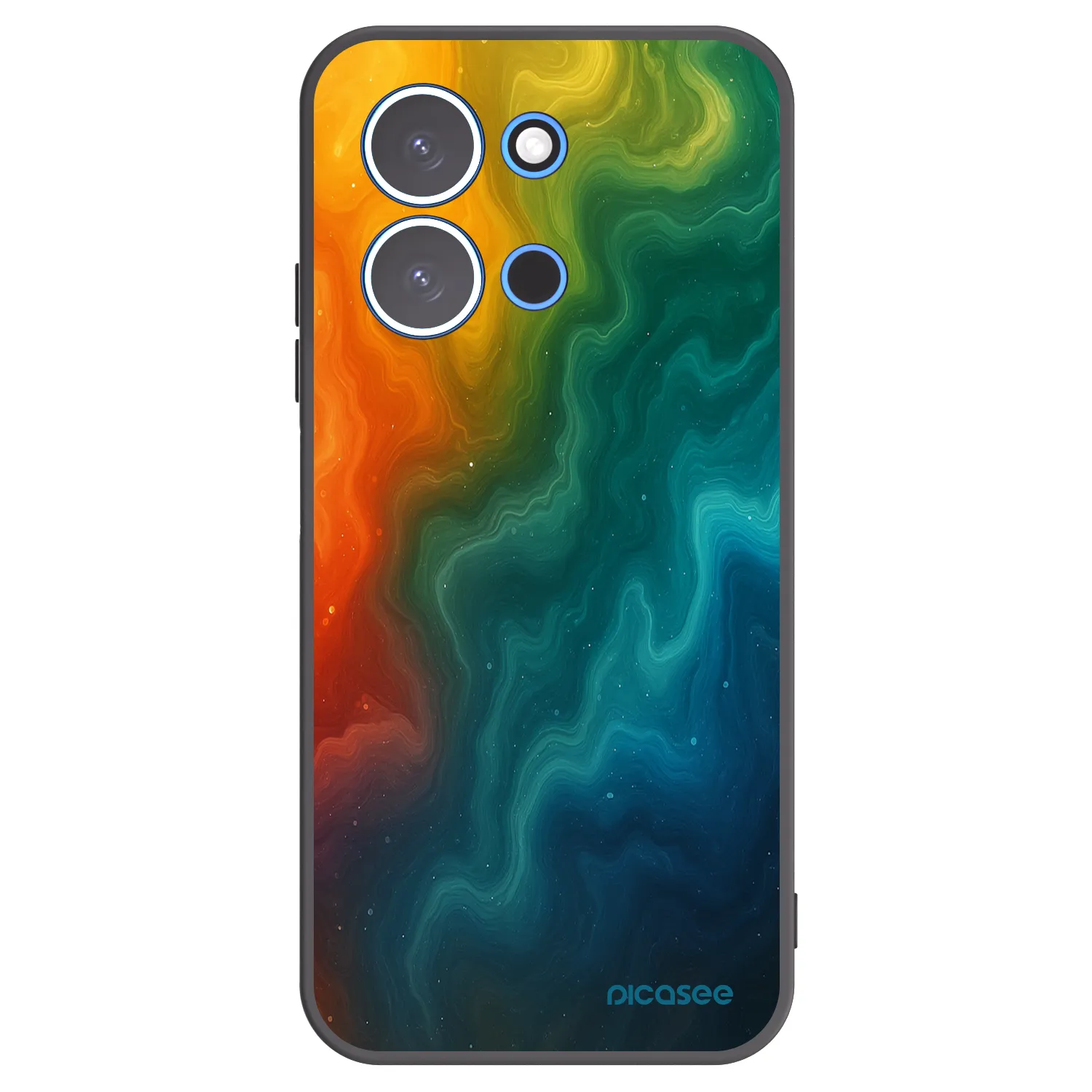 Picasee fekete szilikon tok az alábbi mobiltelefonokra Xiaomi Redmi 15C 4G - Solar