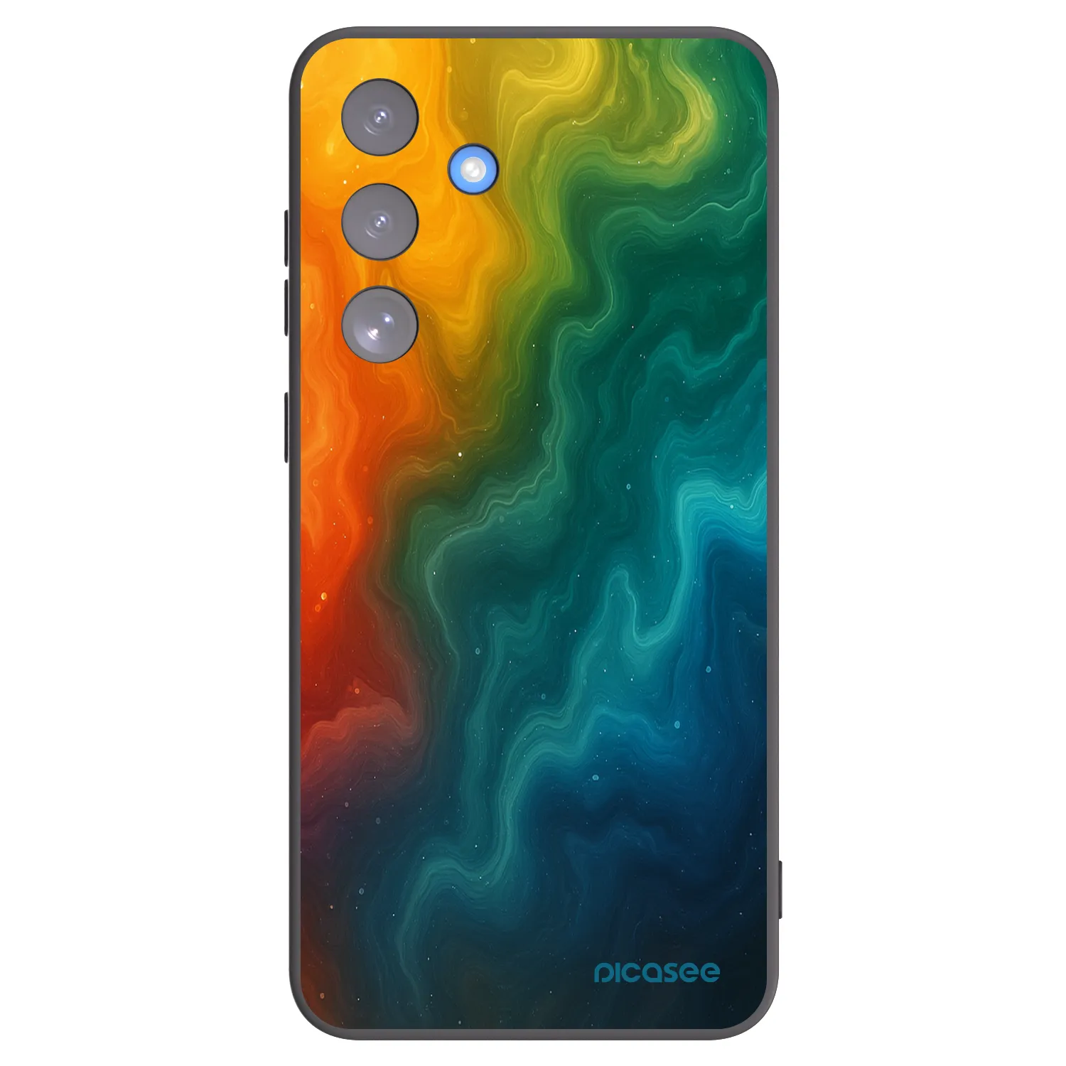 Picasee fekete szilikon tok az alábbi mobiltelefonokra Samsung Galaxy S25 FE 5G - Solar