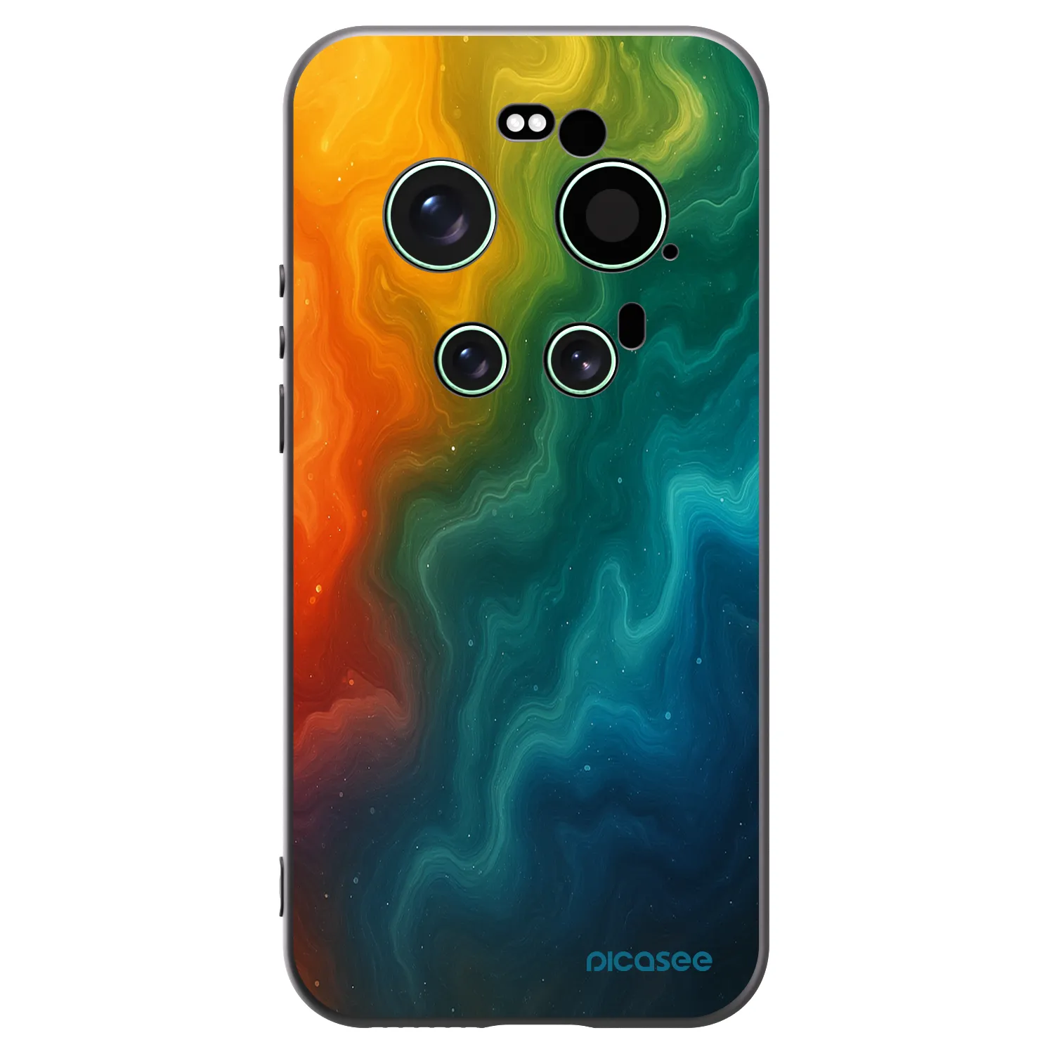 Picasee fekete szilikon tok az alábbi mobiltelefonokra Xiaomi 17 Ultra - Solar