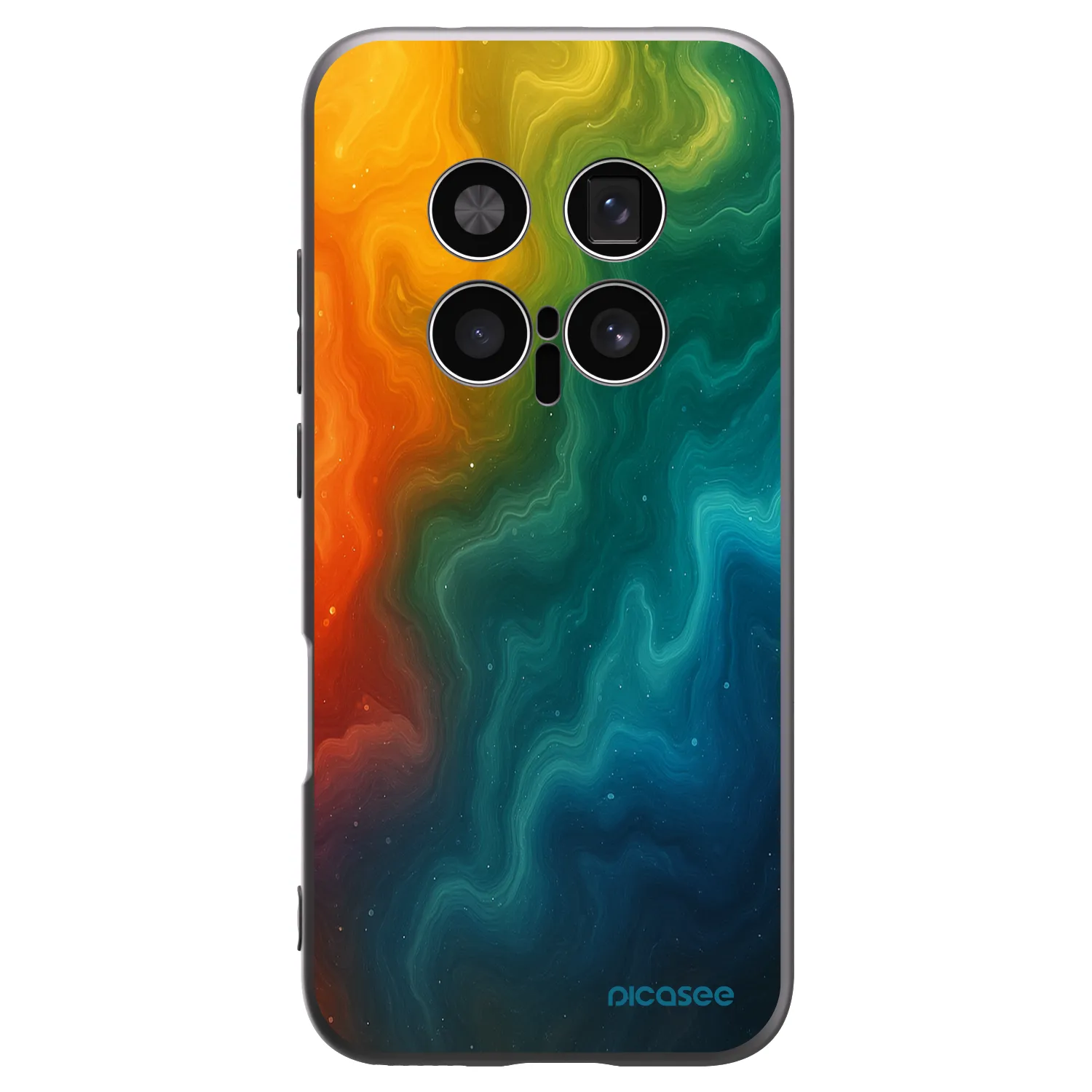 Picasee fekete szilikon tok az alábbi mobiltelefonokra Honor Magic8 Pro 5G - Solar