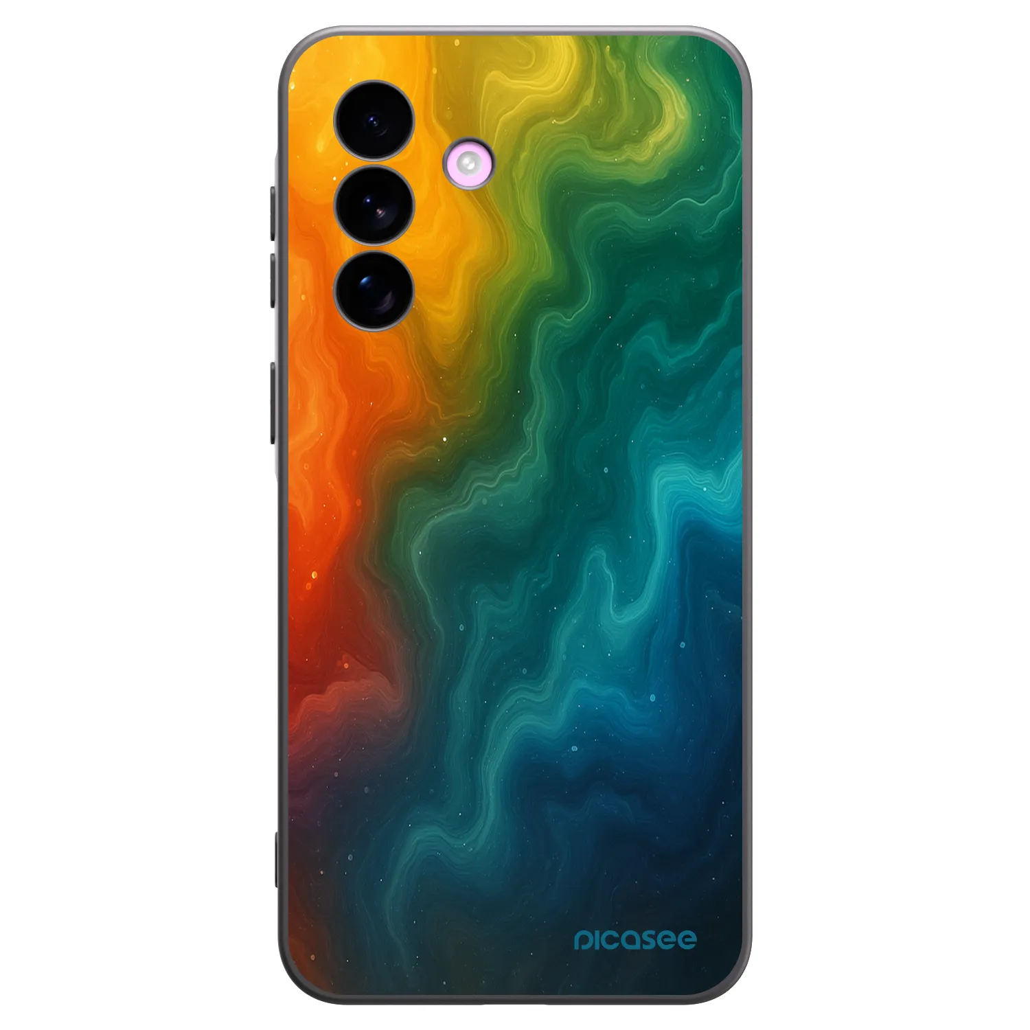 Picasee fekete szilikon tok az alábbi mobiltelefonokra Samsung Galaxy A57 5G - Solar