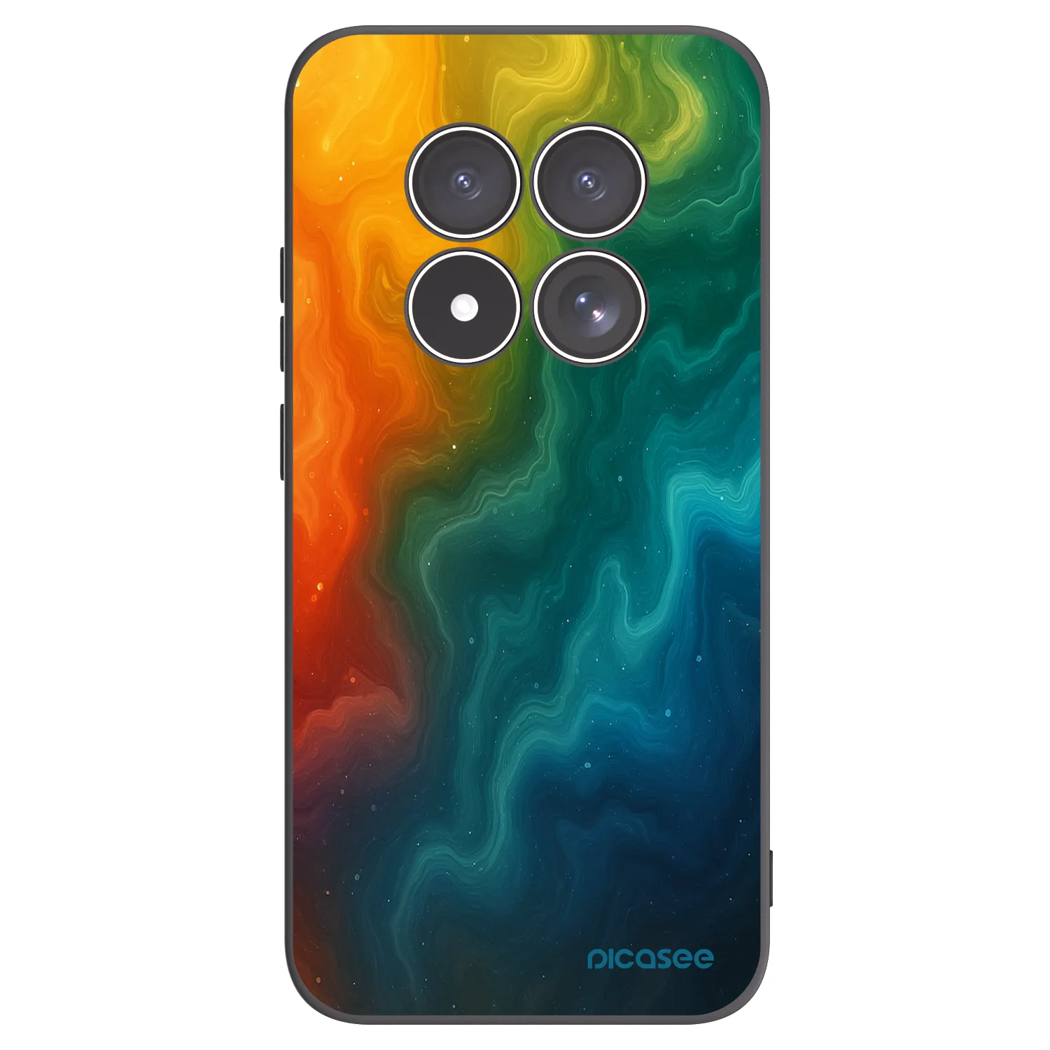 Picasee fekete szilikon tok az alábbi mobiltelefonokra Xiaomi Redmi Note 15 Pro 5G - Solar