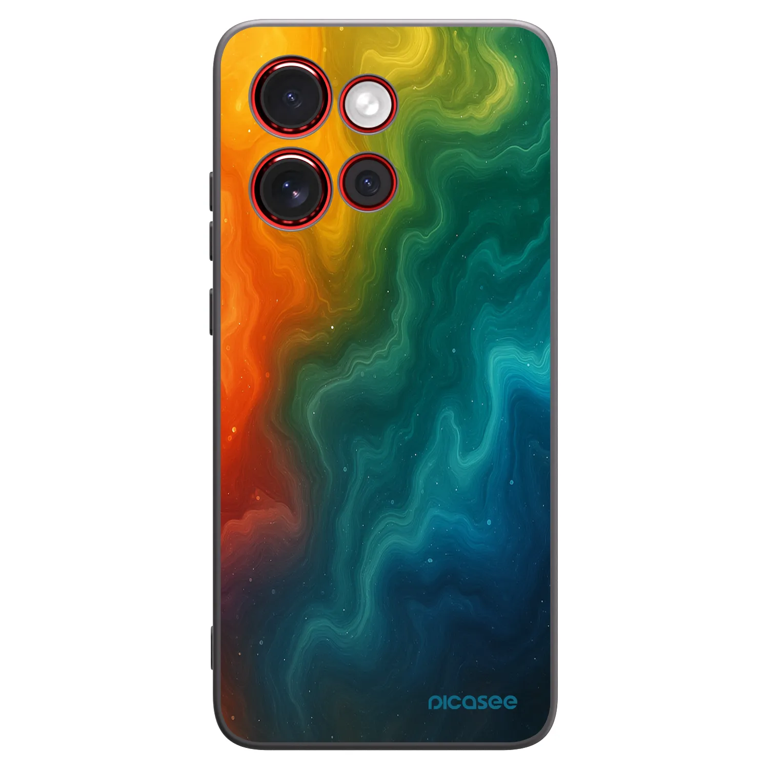 Picasee fekete szilikon tok az alábbi mobiltelefonokra Motorola Edge 60 Neo 5G - Solar