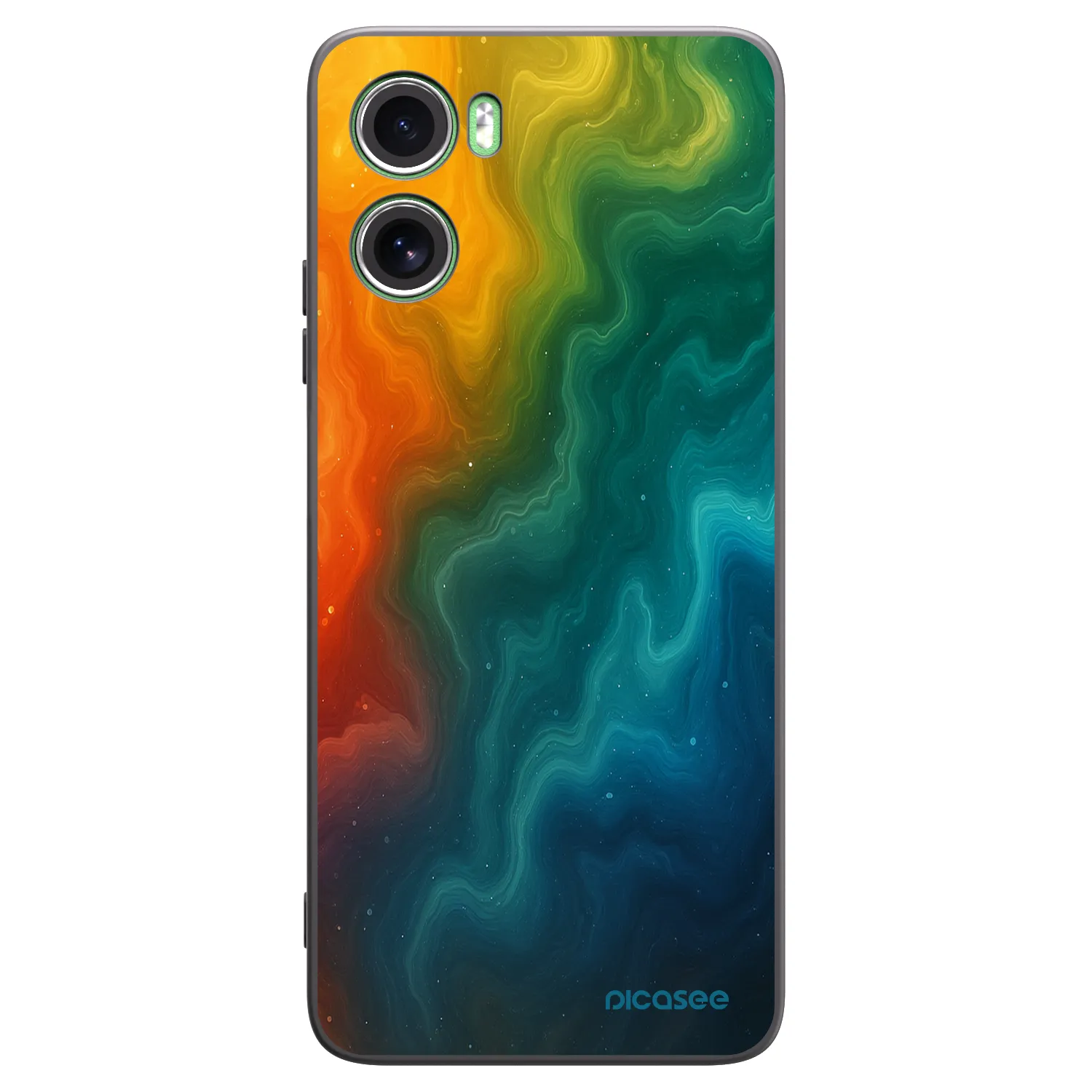 Picasee fekete szilikon tok az alábbi mobiltelefonokra Motorola Moto G06 - Solar