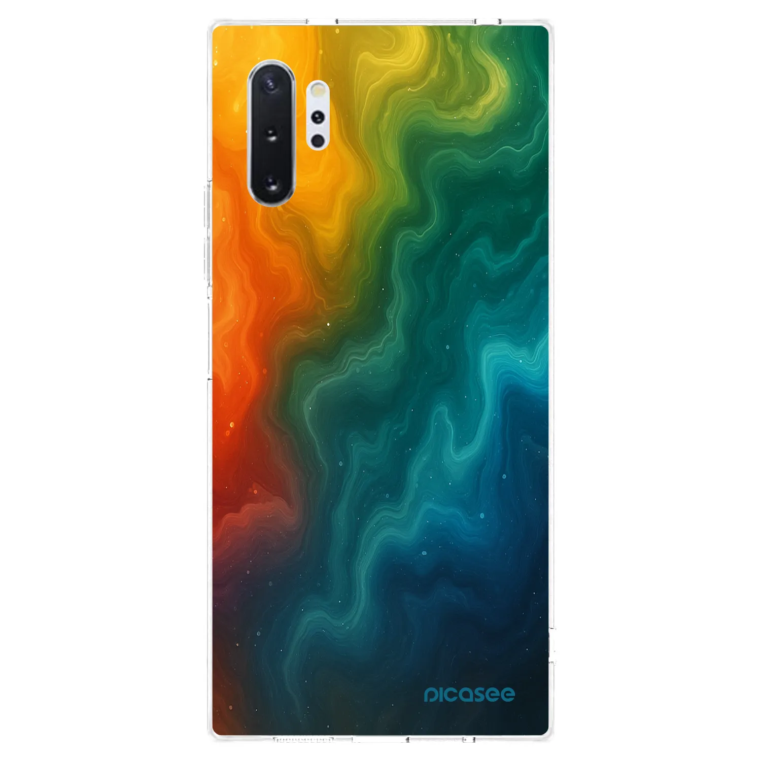 Picasee átlátszó szilikon tok az alábbi mobiltelefonokra Samsung Galaxy Note 10+ N975F - Solar