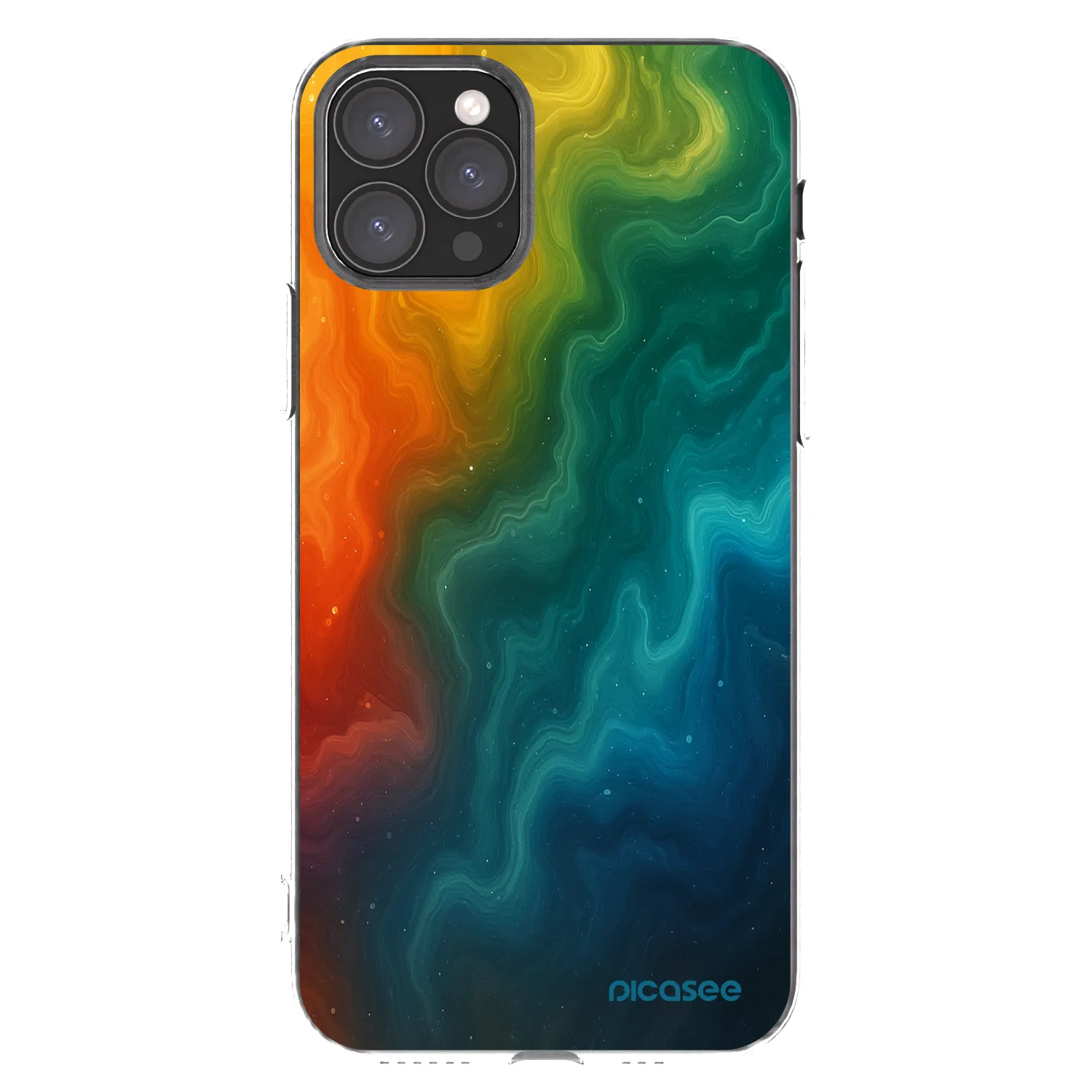 Picasee átlátszó szilikon tok az alábbi mobiltelefonokra Apple iPhone 11 Pro - Solar