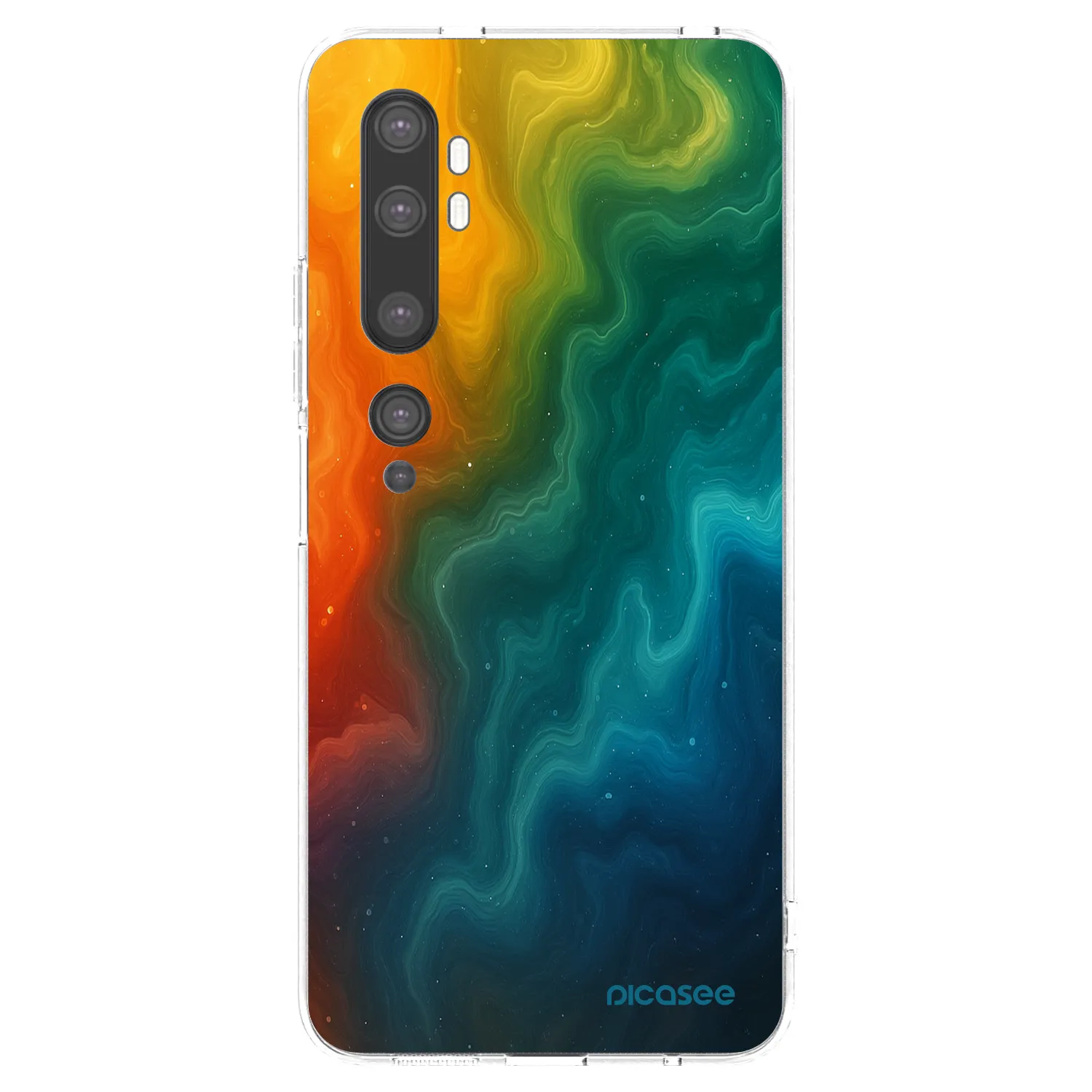 Picasee átlátszó szilikon tok az alábbi mobiltelefonokra Xiaomi Mi Note 10 (Pro) - Solar
