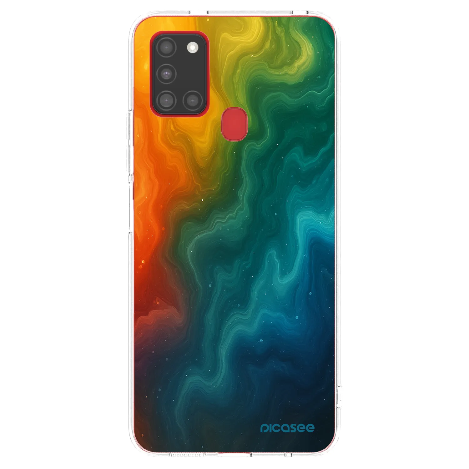 Picasee átlátszó szilikon tok az alábbi mobiltelefonokra Samsung Galaxy A21s - Solar
