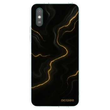 Picasee átlátszó szilikon tok az alábbi mobiltelefonokra Xiaomi Redmi 9A - Thunder