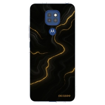 Picasee átlátszó szilikon tok az alábbi mobiltelefonokra Motorola Moto G9 Play - Thunder