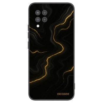Picasee fekete szilikon tok az alábbi mobiltelefonokra Samsung Galaxy A42 A426B - Thunder