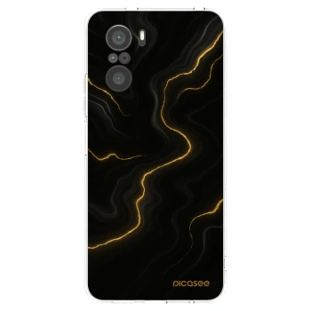 Picasee átlátszó szilikon tok az alábbi mobiltelefonokra Xiaomi Poco F3 - Thunder