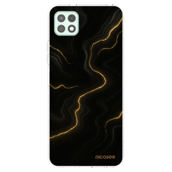 Picasee átlátszó szilikon tok az alábbi mobiltelefonokra Samsung Galaxy A22 A226B 5G - Thunder