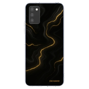Picasee átlátszó szilikon tok az alábbi mobiltelefonokra Samsung Galaxy A02s A025G - Thunder