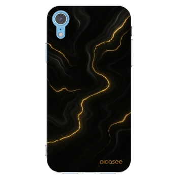 Picasee átlátszó szilikon tok az alábbi mobiltelefonokra Apple iPhone XR - Thunder