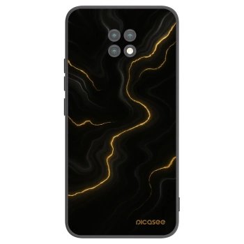 Picasee fekete szilikon tok az alábbi mobiltelefonokra Xiaomi Redmi Note 9T - Thunder