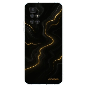 Picasee átlátszó szilikon tok az alábbi mobiltelefonokra Xiaomi Redmi 10 - Thunder