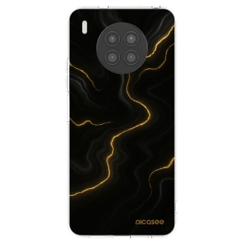 Picasee átlátszó szilikon tok az alábbi mobiltelefonokra Huawei Nova 8i - Thunder