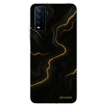 Picasee átlátszó szilikon tok az alábbi mobiltelefonokra Vivo Y11s - Thunder