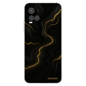 Picasee átlátszó szilikon tok az alábbi mobiltelefonokra Vivo Y33s - Thunder