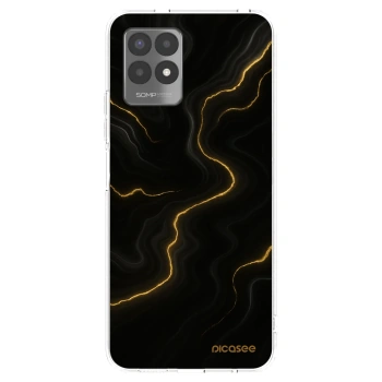 Picasee átlátszó szilikon tok az alábbi mobiltelefonokra Realme 8i - Thunder