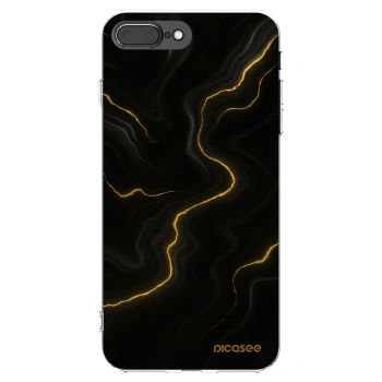 Picasee átlátszó szilikon tok az alábbi mobiltelefonokra Apple iPhone 7 Plus - Thunder