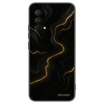Picasee fekete szilikon tok az alábbi mobiltelefonokra Realme GT Master Edition 5G - Thunder