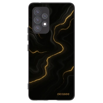Picasee fekete szilikon tok az alábbi mobiltelefonokra Samsung Galaxy A53 5G A536 - Thunder