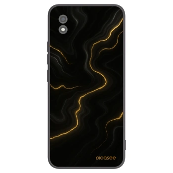 Picasee fekete szilikon tok az alábbi mobiltelefonokra Realme C11 (2021) - Thunder