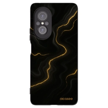 Picasee fekete szilikon tok az alábbi mobiltelefonokra Huawei Nova 9 SE - Thunder