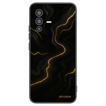 Picasee fekete szilikon tok az alábbi mobiltelefonokra Vivo V23 5G - Thunder