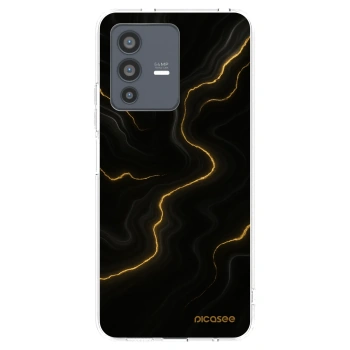 Picasee átlátszó szilikon tok az alábbi mobiltelefonokra Vivo V23 5G - Thunder
