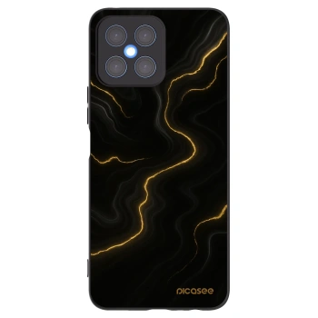 Picasee fekete szilikon tok az alábbi mobiltelefonokra Honor X8 4G - Thunder