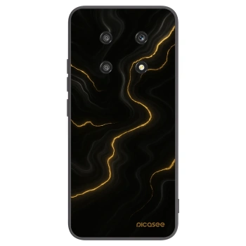 Picasee fekete szilikon tok az alábbi mobiltelefonokra Honor Magic4 Lite 5G - Thunder