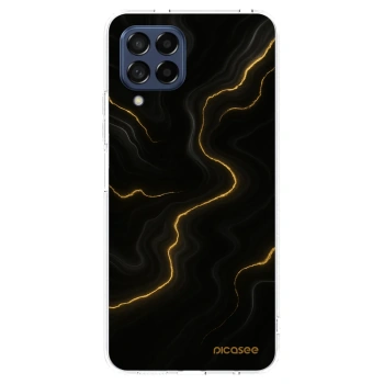 Picasee átlátszó szilikon tok az alábbi mobiltelefonokra Samsung Galaxy M53 5G - Thunder