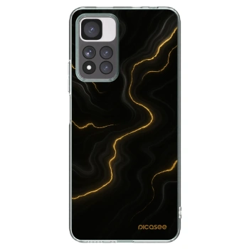 Picasee átlátszó szilikon tok az alábbi mobiltelefonokra Xiaomi Redmi Note 11 Pro+ 5G - Thunder