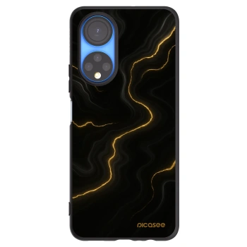 Picasee fekete szilikon tok az alábbi mobiltelefonokra Honor X7 - Thunder