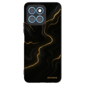 Picasee fekete szilikon tok az alábbi mobiltelefonokra Honor X8 5G - Thunder
