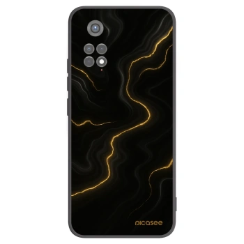 Picasee fekete szilikon tok az alábbi mobiltelefonokra Xiaomi Redmi Note 11S 5G - Thunder
